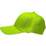 Gorra de Lona Amarillo Fluor - largo