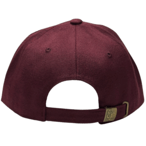 Gorra de Lona Guinda - atras