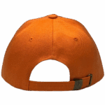 Gorra de Lona Naranja - atras
