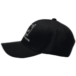 Gorra de Lona Negra - largo