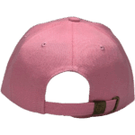 Gorra de Lona Rosada - atras