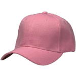 Gorra de Lona Rosada - costado