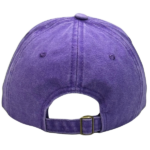 gorra vintage morada atras