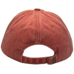 gorra vintage naranja atras
