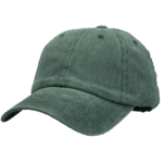 gorra vintage verde - costado