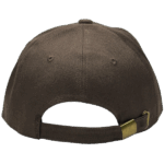 Gorra de Lona Marrón - atras