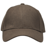 Gorra de Lona Marrón - frente