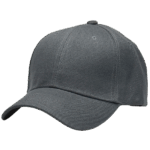 Gorra de Lona Plomo Rata -costado