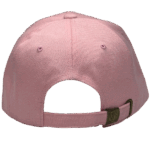 Gorra de Lona Rosado pastel - atras