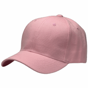 Gorra de Lona Rosado pastel - costado