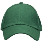 Gorra de Lona verde botella - frente