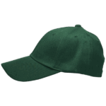 Gorra de Lona verde botella - largo