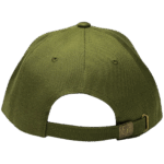 Gorra de Lona verde militar - atras