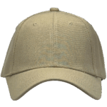 Gorra de lona beige - frente