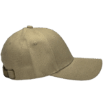 Gorra de lona beige - largo