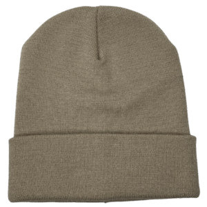 Gorro de lana beige