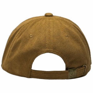 gorra corduroy camel - atras