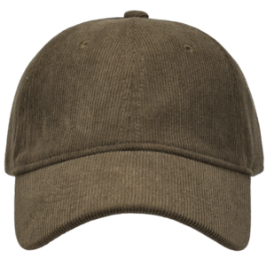 gorra corduroy marron - frente