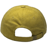 gorra corduroy mostaza - atras