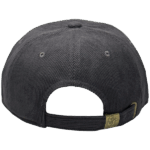 gorra corduroy plomo rata - atras
