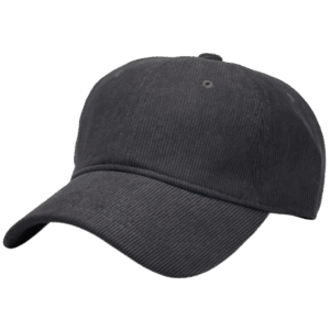 gorra corduroy plomo rata - costado