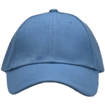 gorra de lona celeste - frente