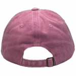 gorra vintage rosada - atras