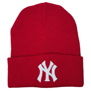 gorro de lana rojo new year