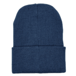 beanies gorra de lana acero atras