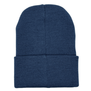 beanies gorra de lana acero atras