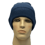 beanies gorra de lana acero modelo frente