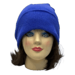 beanies gorra de lana azulino claro modelo frente