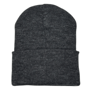 beanies gorra de lana plomo rata atras
