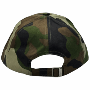 gorra drill camuflado marrón militar - atras