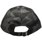 gorra drill camuflado plomo rata - atras