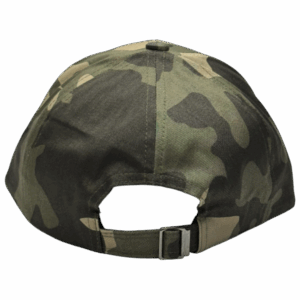 gorra drill camuflado verde militar - atras