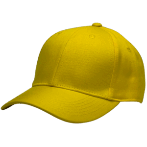 gorra drill color amarillo - costado