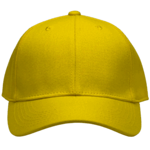 gorra drill color amarillo - frente