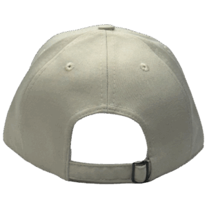 gorra drill color hueso - atras