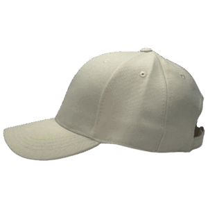 gorra drill color hueso - largo