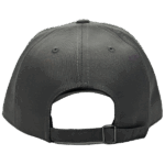 gorra drill color plomo rata - atras