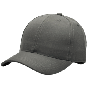 gorra drill color plomo rata - costado