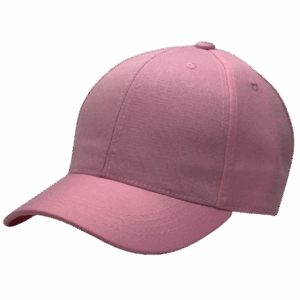 gorra drill color rosado - costado