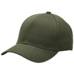 gorra drill color verde militar - costado