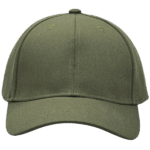 gorra drill color verde militar - frente
