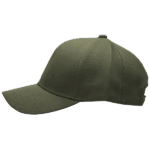 gorra drill color verde militar - largo