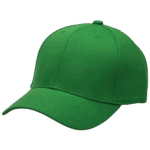 gorra drill color verde perico - costado