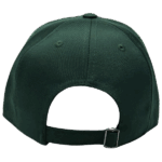 gorra drill color verde petroleo - atras