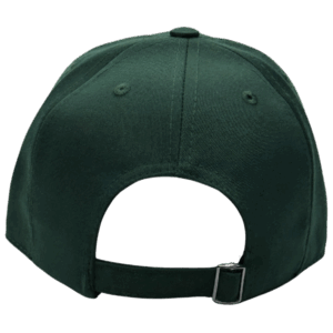 gorra drill color verde petroleo - atras