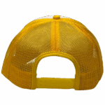 gorra trucker amarillo - atras